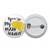 Main Squeeze Pinback Button